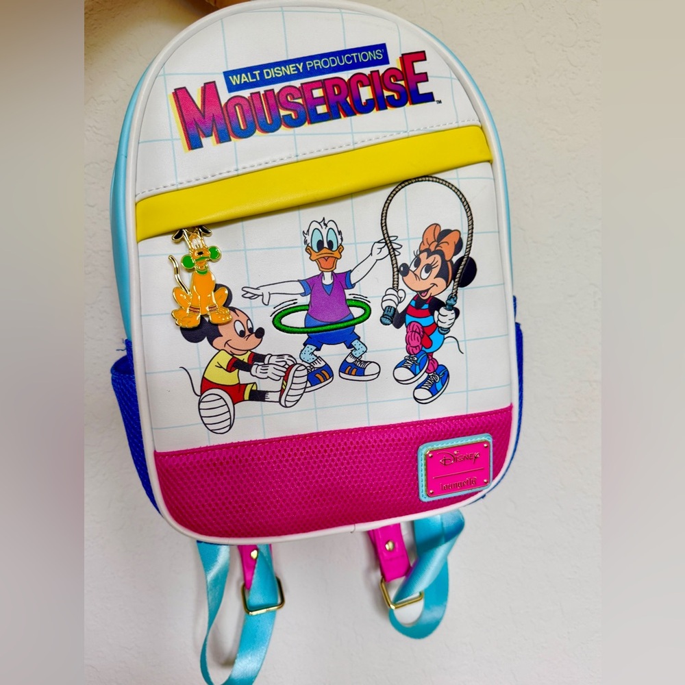 Disney Loungefly Mickey Backpack, New